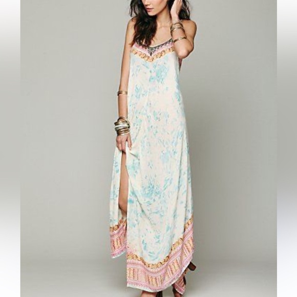 Free People Wild Divine Boho Maxi Dress - Picture 1 of 6